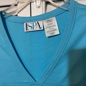 Spa women's blue long dress size m